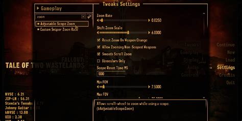 fallout new vegas menu|More.